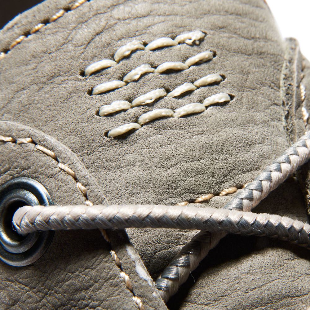 Tênis Masculino - Timberland Cross Mark Couro - QBDXT5792 - Cinzentas